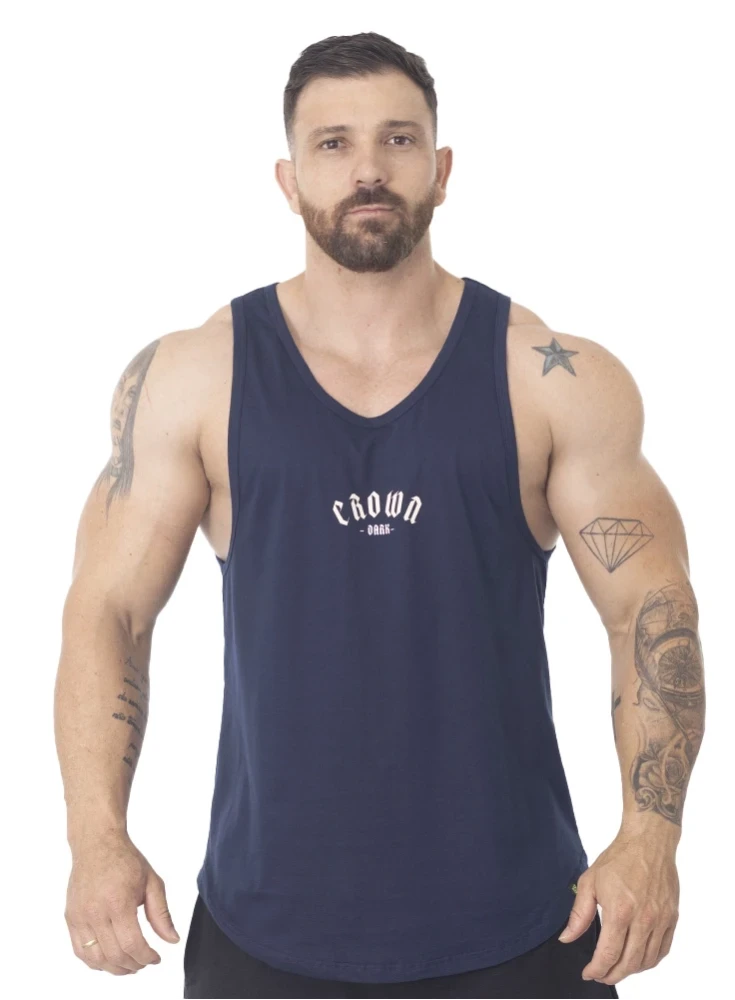 Regata Crown Tradicional Dark  Azul Marinho 