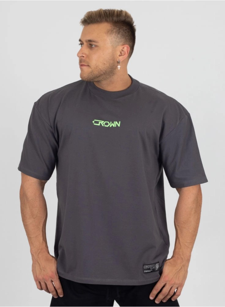 Camiseta Oversized Grafite HardLine