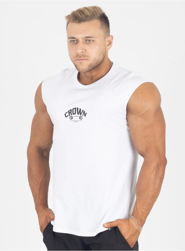 Regata Crown Japonesa Dumbbell  Branco 