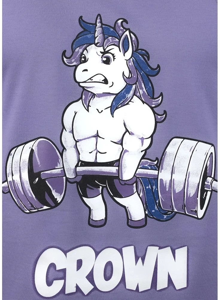 Regata Cavada Crown Unicornio Lilas