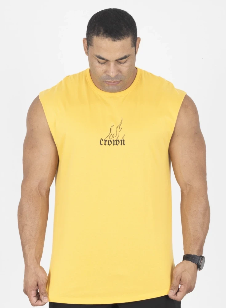 Regata Crown Japonesa Fire  Amarelo 