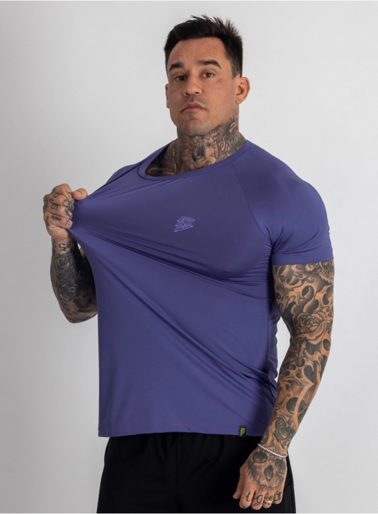 Camiseta Crown Dry Fit Lisa Roxa Light Camiseta Crown Dry Fit Lisa Roxa Light