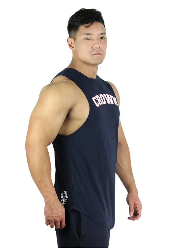 Regata Crown Tank Old School Marinho Regata Crown Tank Old School Marinho