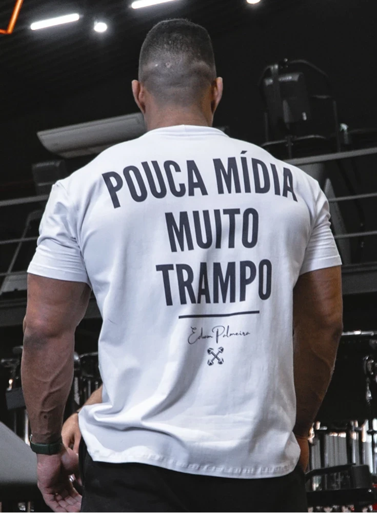 Camiseta Oversized Ed Palmeira Pouca Mídia Camiseta Oversized Ed Palmeira Pouca Mídia