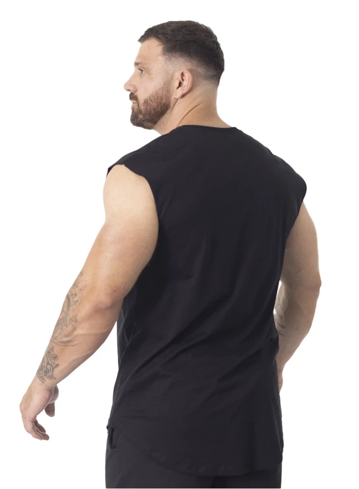 Regata Crown Japonesa Bodybuilder  Preto 