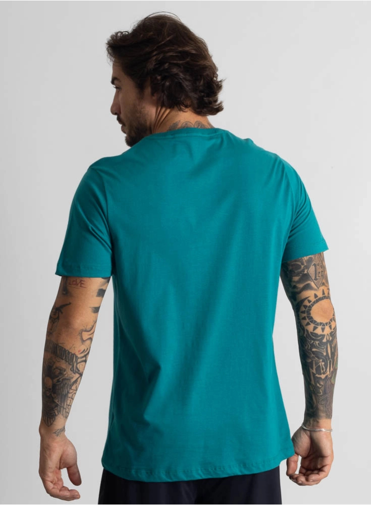 Camiseta Crown Training Viciado Petr&oacute;leo