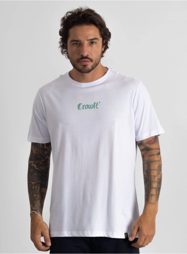 Camiseta Crown Training Angel Branca