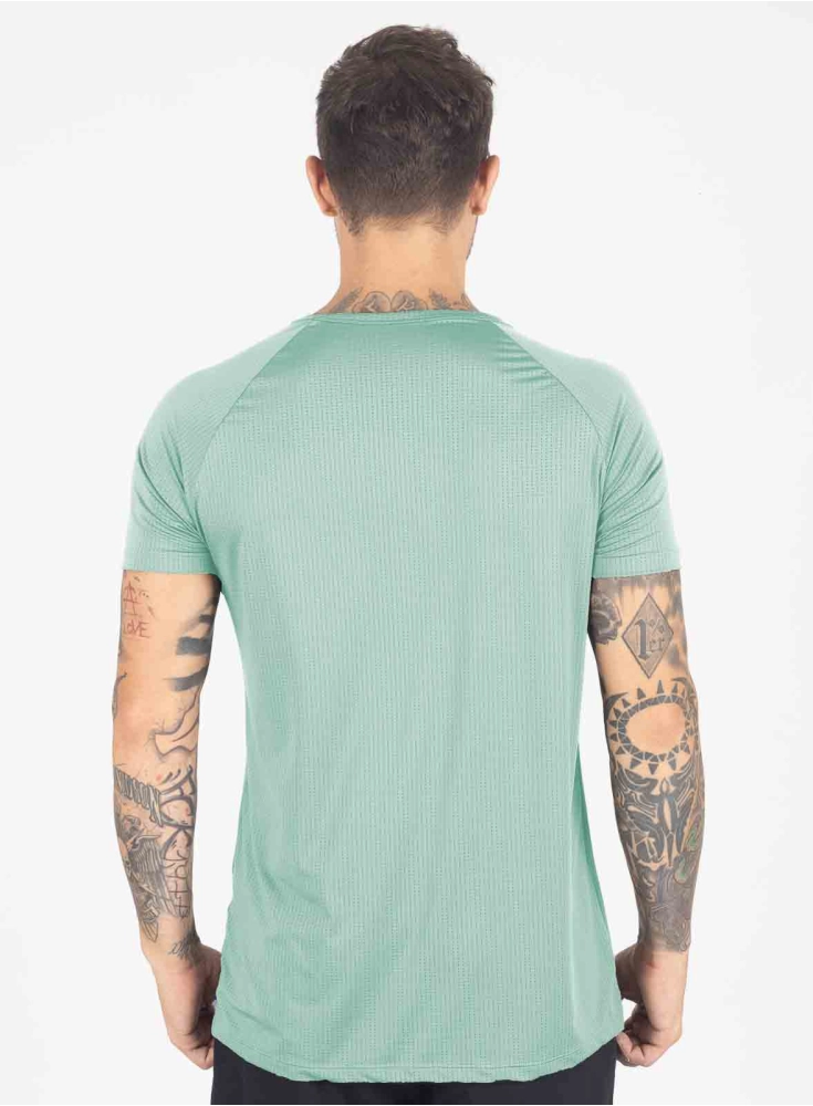 Camiseta Crown Dry Fit ice Classic Verde Menta