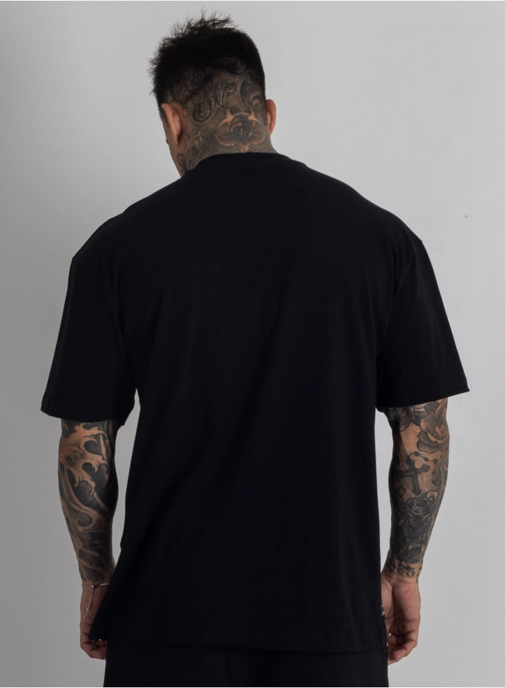 Camiseta Oversized Toxic Preta