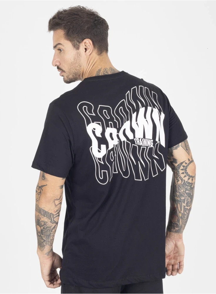 Camiseta Crown Training Wave  Preto 