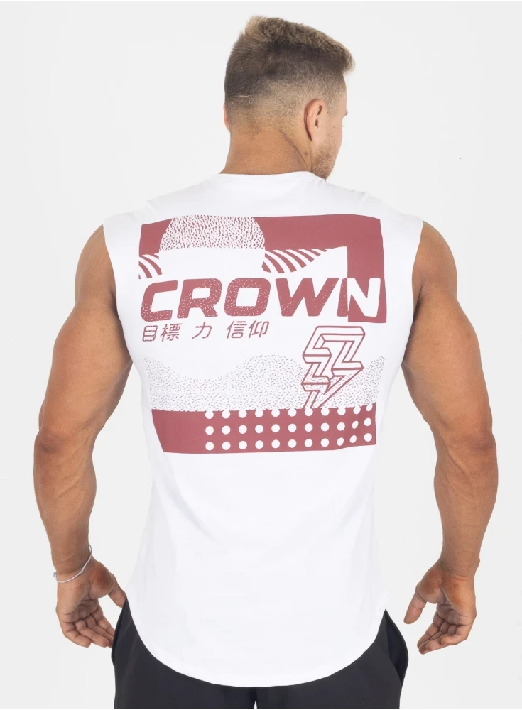 Regata Crown Japonesa Standard  Branco 