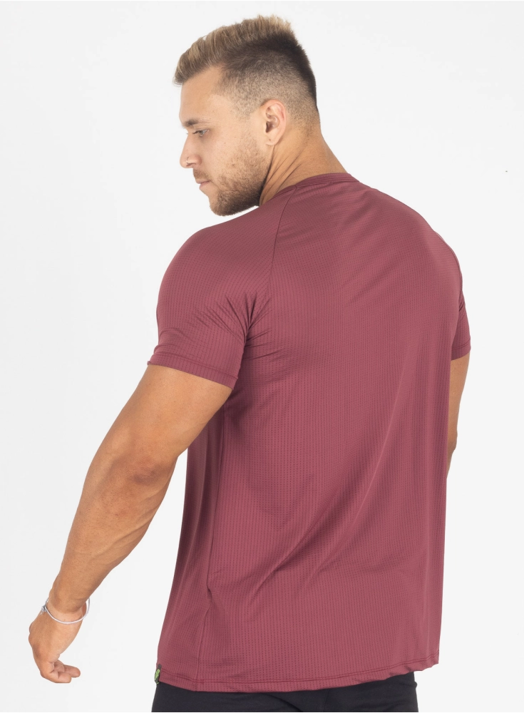 Camiseta Crown Dry Fit Ice Bordo