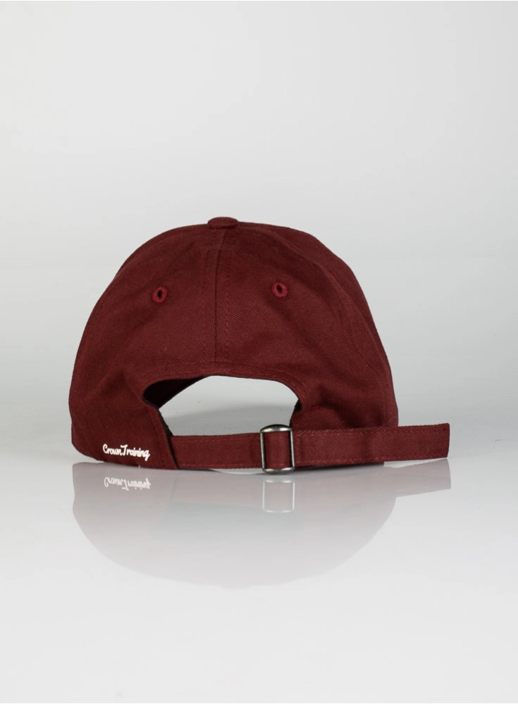 Boné Crown Minimal Bordô Boné Crown Minimal Bordô