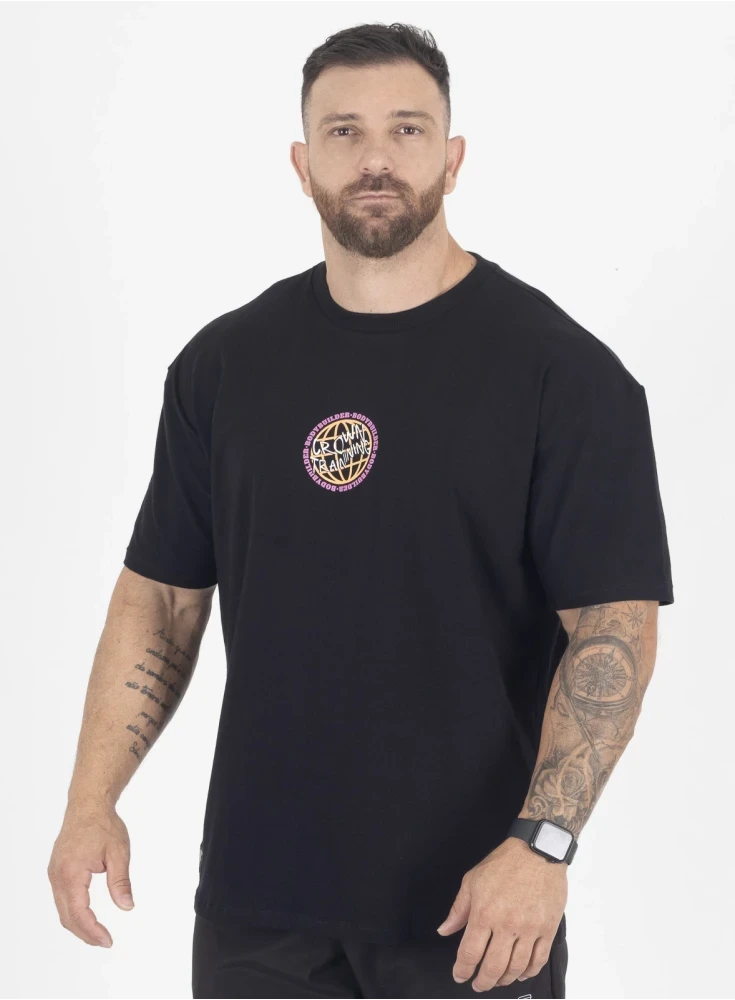 Camiseta Oversized Globe