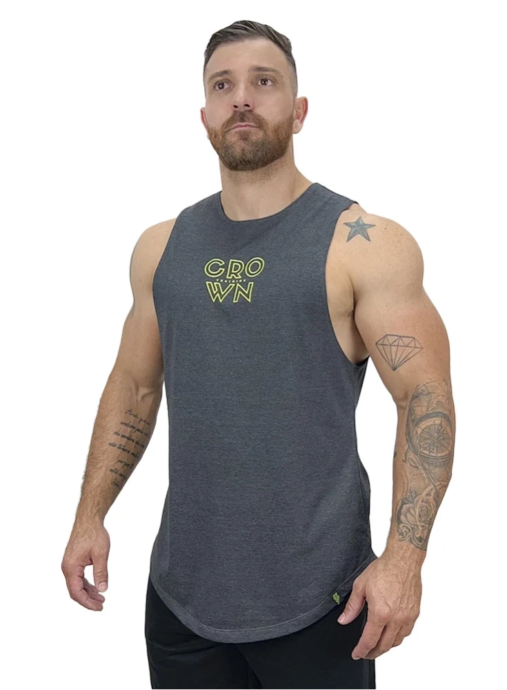 Regata Crown Tank Mescla Black
