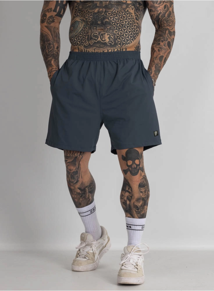 Bermuda Crown Poliamida Curta Chumbo Bermuda Crown Poliamida Curta Chumbo