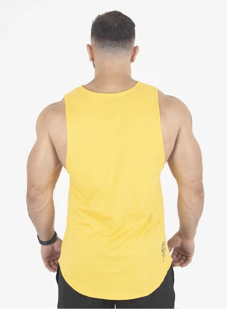 Regata Crown Tank Bubble  Amarelo 