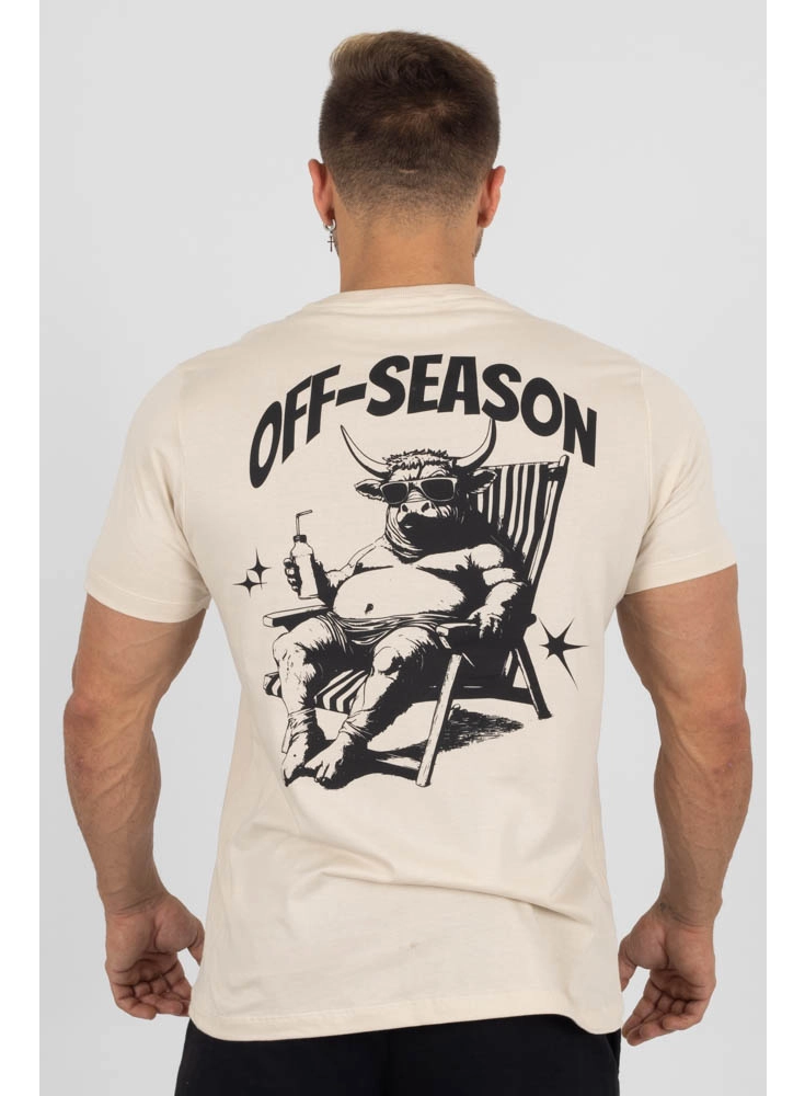 Camiseta Crown Training Off Season Creme
