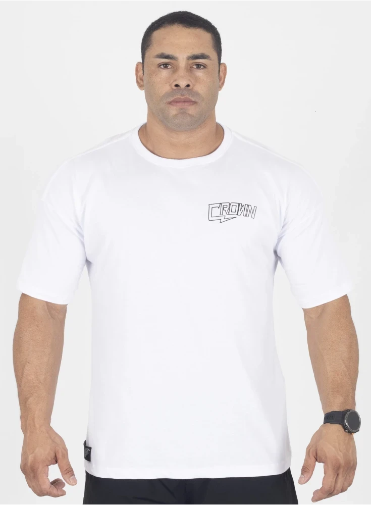 Camiseta Branca Over Spark Camiseta Branca Over Spark