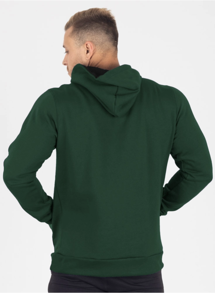 Moletom Crown Capuz Viciado Verde Escuro