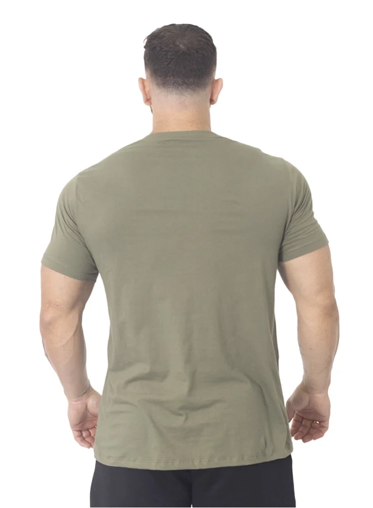 Camiseta  Crown Training Tigre  Verde Militar 