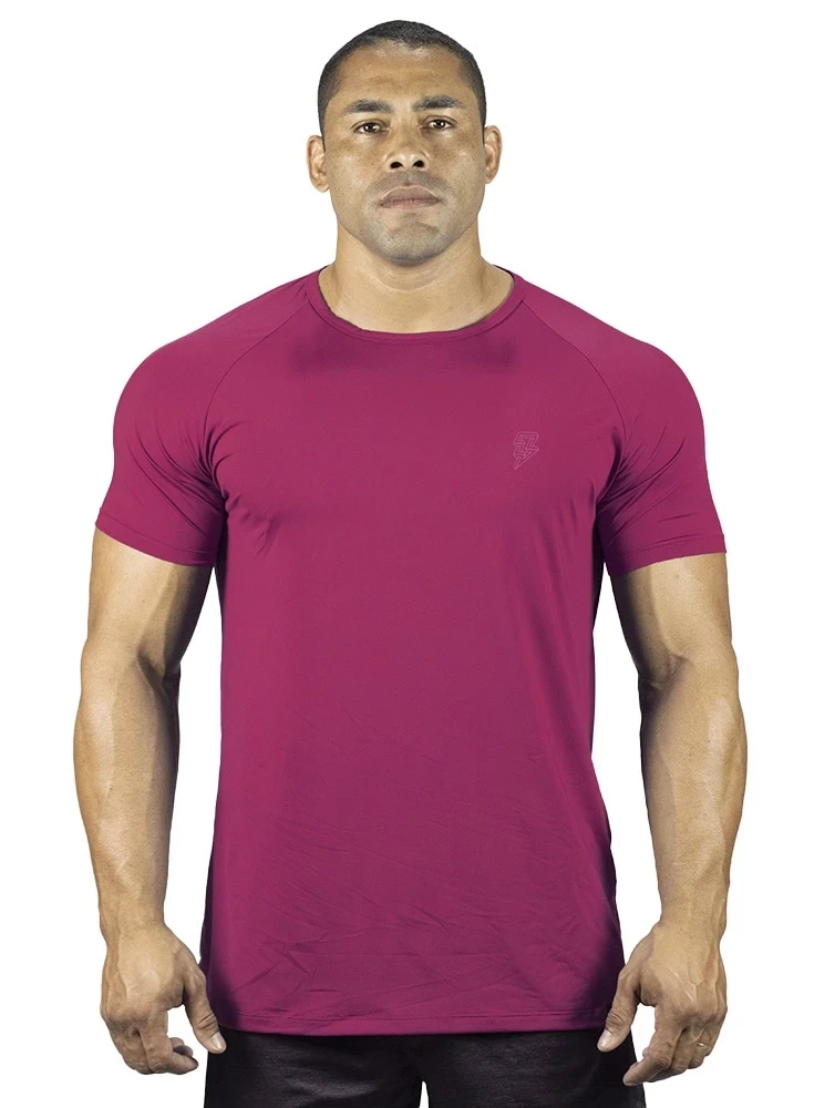 Camiseta Crown Dry Fit Lisa Bordo Camiseta Crown Dry Fit Lisa Bordo