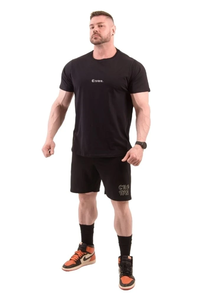 Camiseta Crown Training Instincts Preta