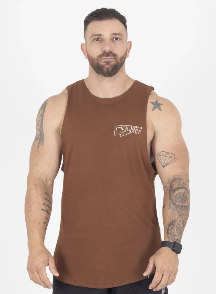Regata Crown Tank Spark  Marrom 