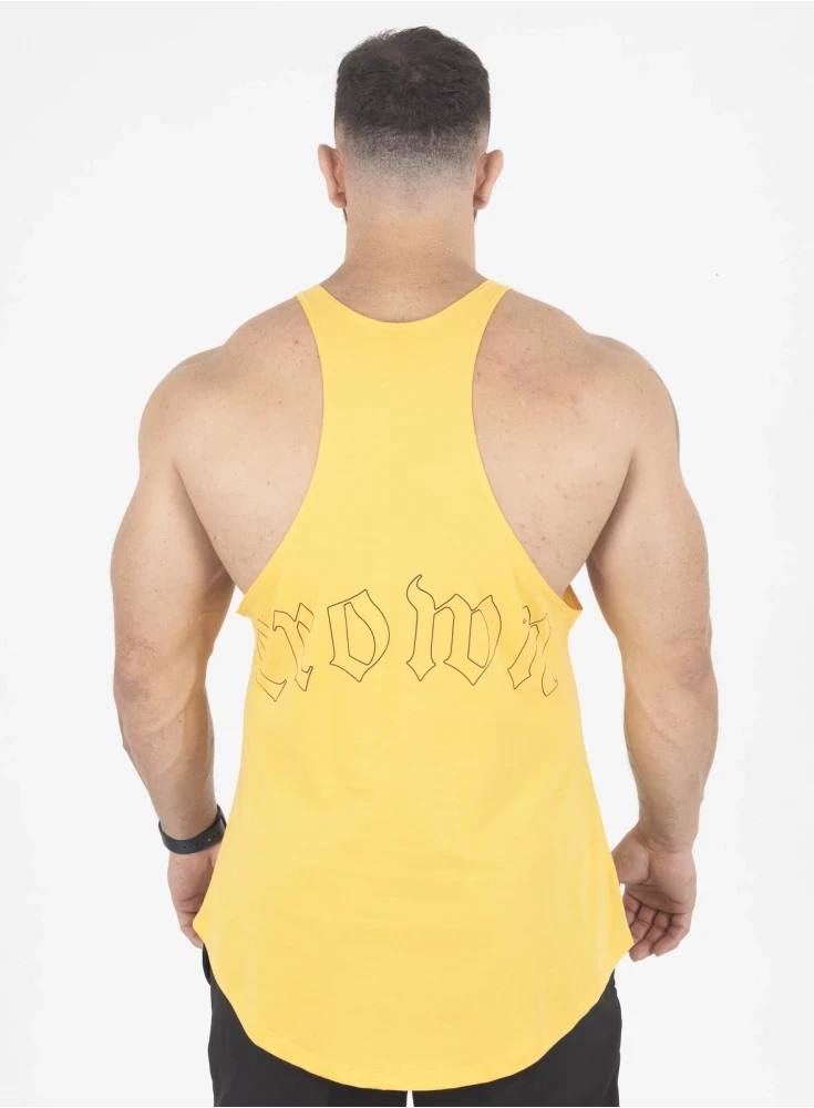 Regata Cavada Crown Fire  Amarelo  