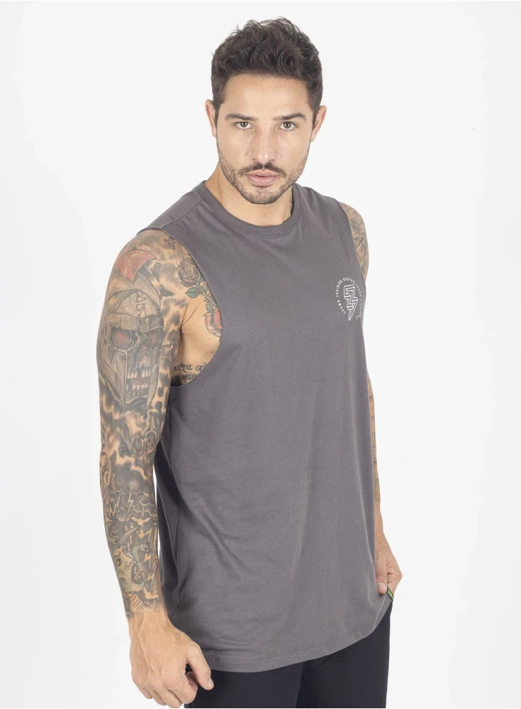 Regata Crown New Tank Bodybuilder  Grafite 