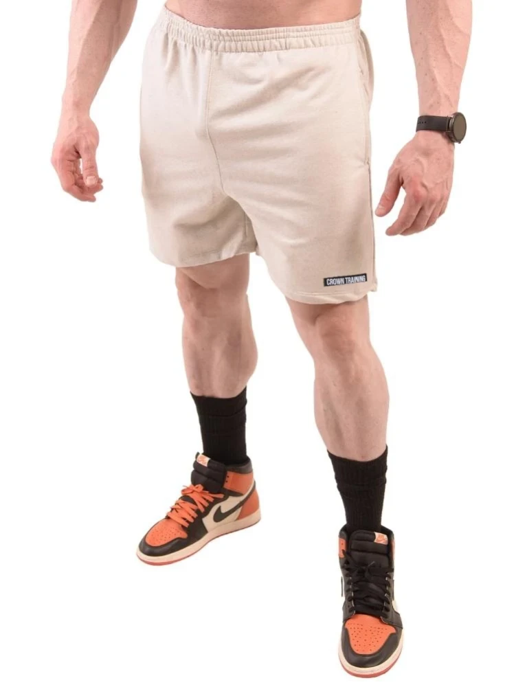 Bermuda Crown Moletom off white Curta