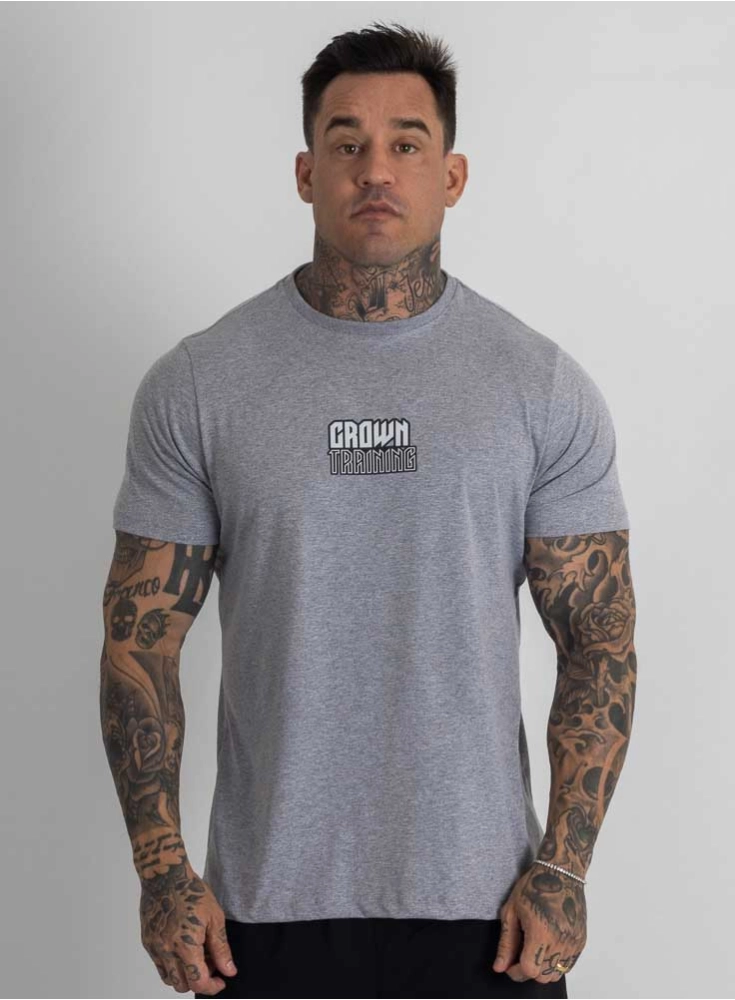 Camiseta Crown Training Base Mescla Camiseta Crown Training Base Mescla