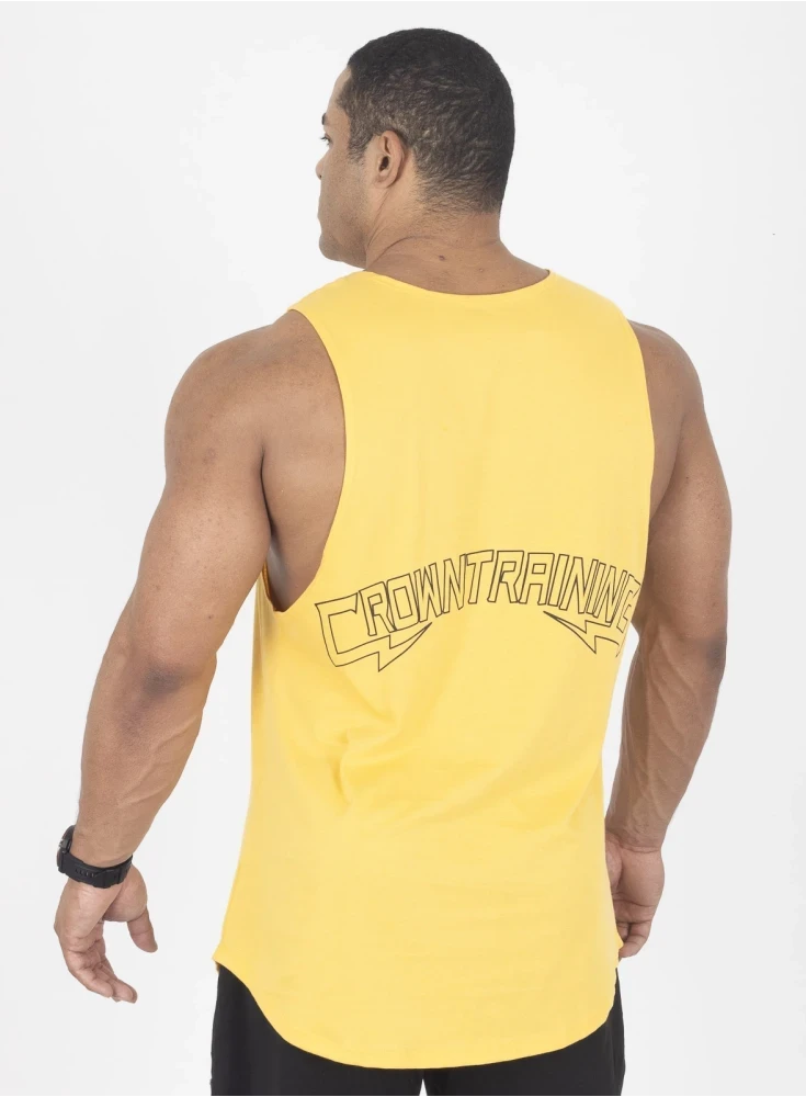 Regata Crown Tank Spark  Amarelo 