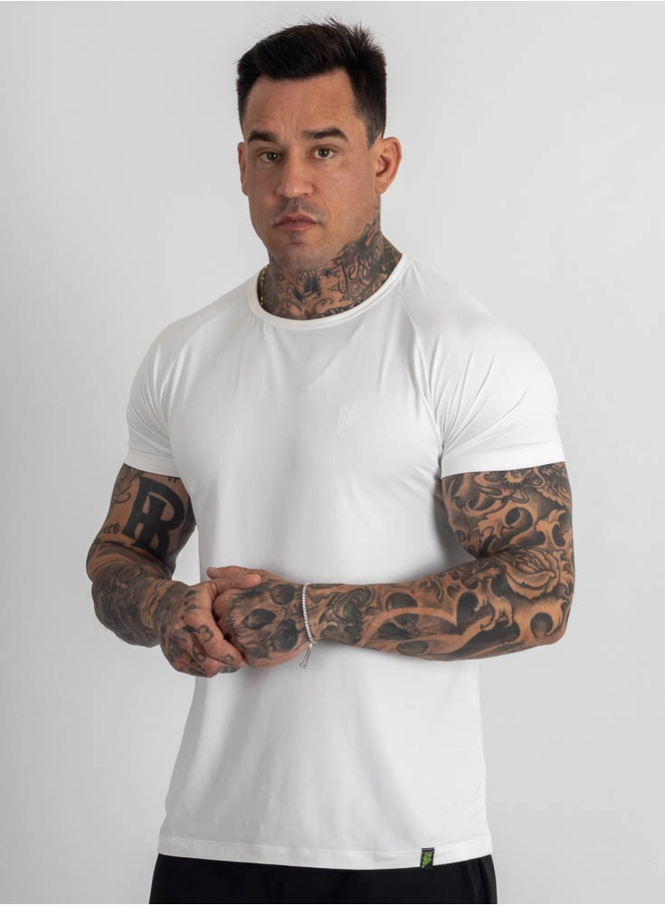 Camiseta Poliamida Crown Training Branca