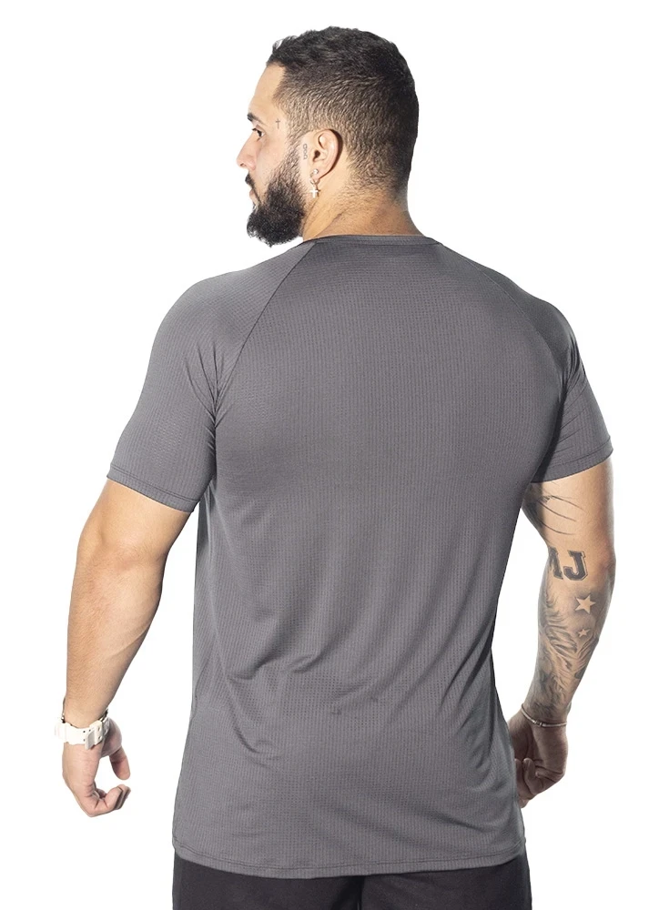 Camiseta Crown Dry Fit Ice Grafit