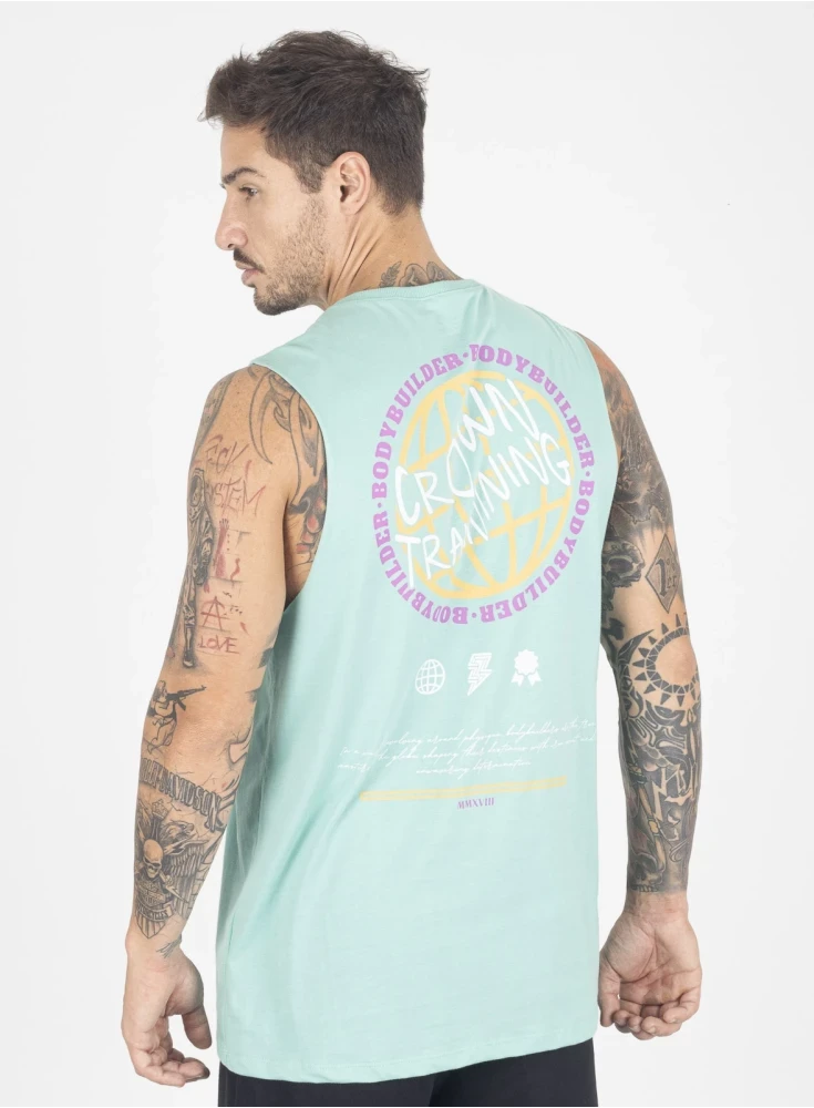Regata Crown New Tank Globe Verde Claro 