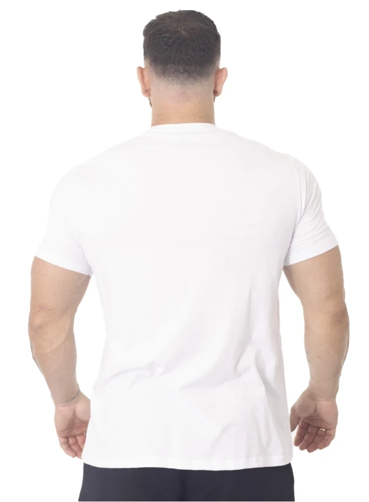 Camiseta  Crown Training Tigre  Branco 
