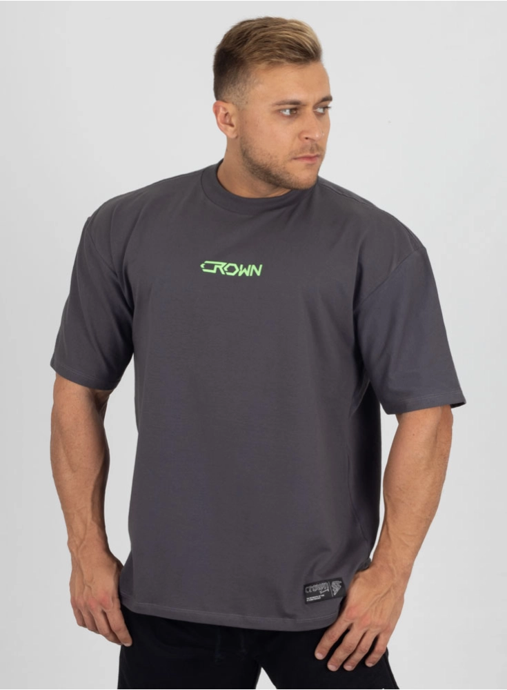 Camiseta Oversized Grafite HardLine