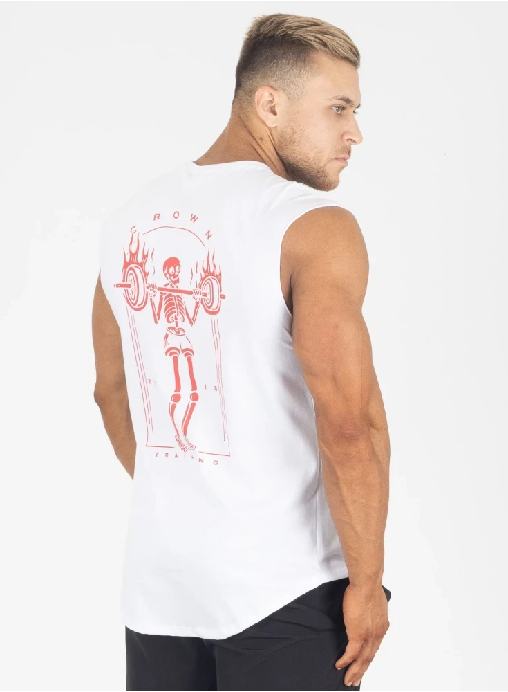 Regata Crown Japonesa Blaze Reps  Branco 