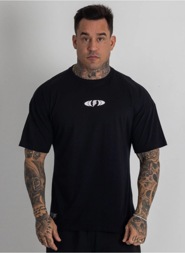 Camiseta Oversized BoneRage Preta Camiseta Oversized BoneRage Preta