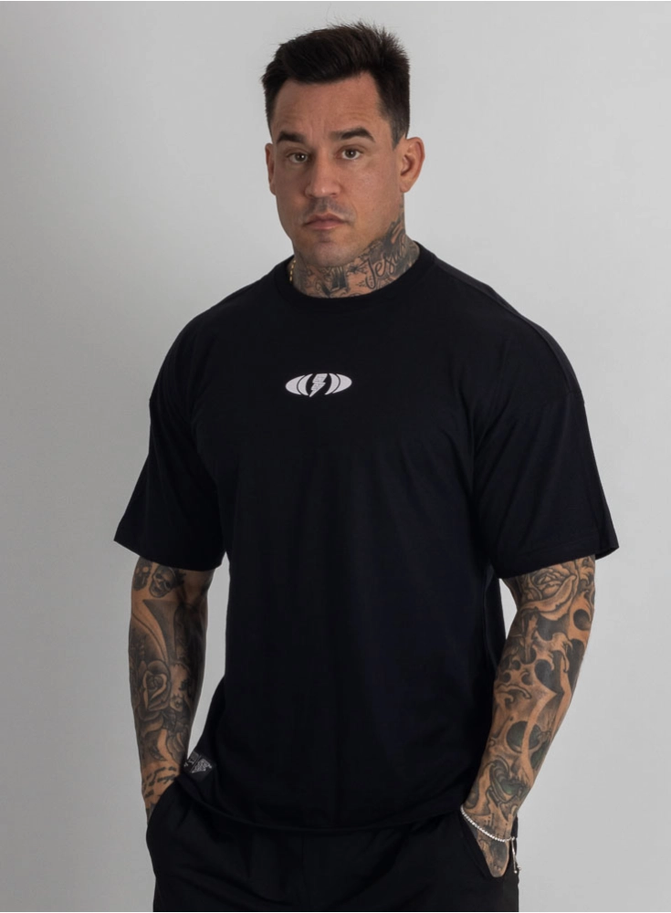 Camiseta Oversized BoneRage Preta Camiseta Oversized BoneRage Preta