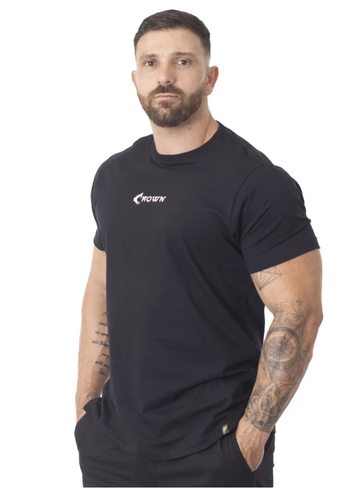 Camiseta Crown Training  Cobra  Preto 