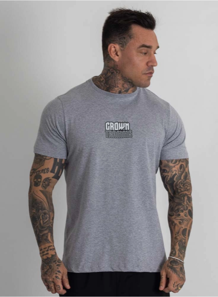 Camiseta Crown Training Base Mescla Camiseta Crown Training Base Mescla