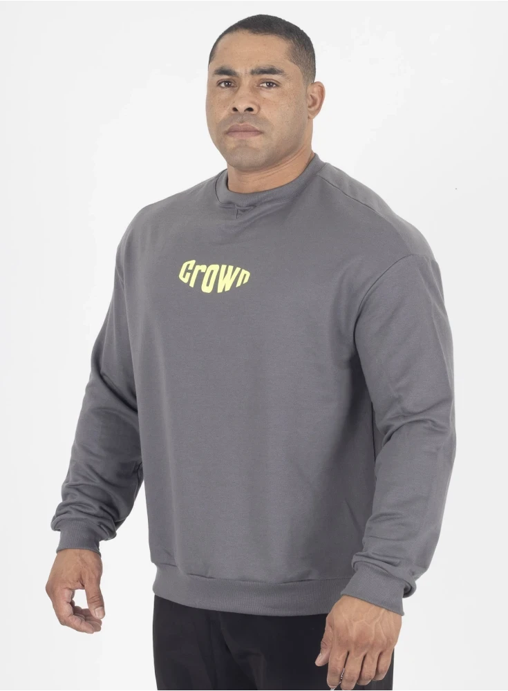 Moletom Oversized Crown Training Bubble