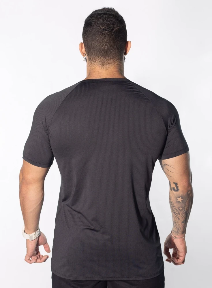 Camiseta  Crown Dry Fit Ice Preta