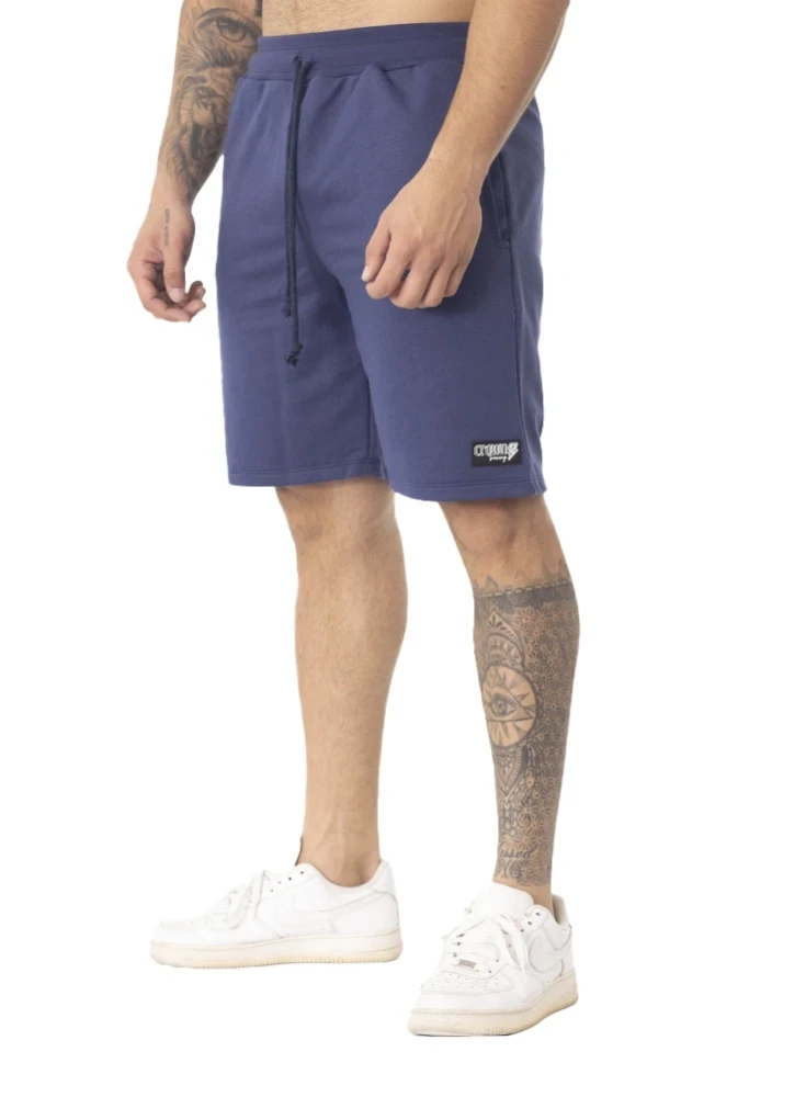 Bermuda Crown Moletom Tradicional  Azul Marinho 