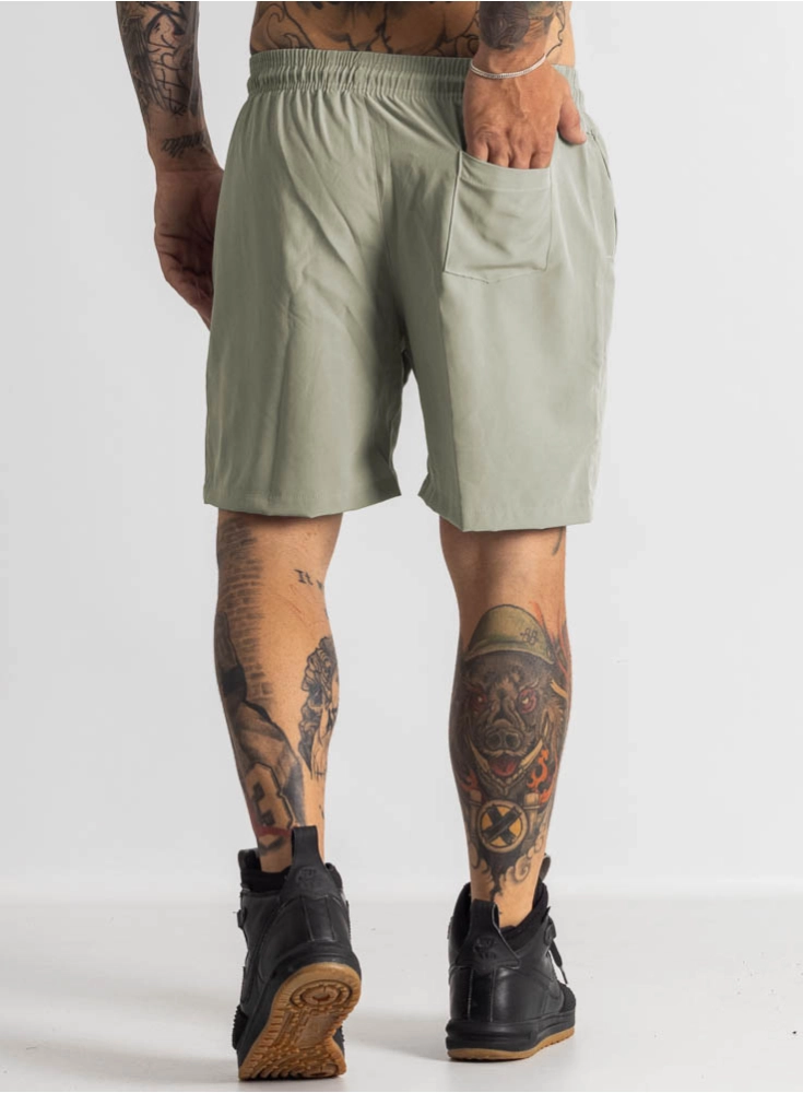 Bermuda Crown Training Tactel Verde Khaki