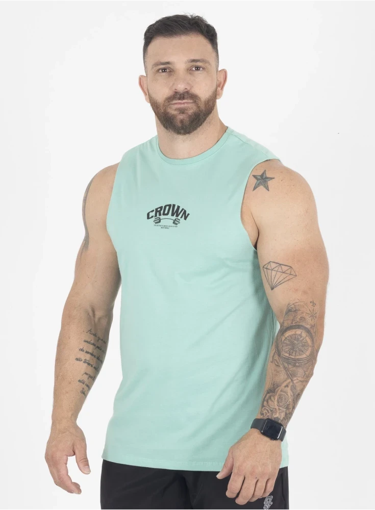 Regata Crown New Tank Dumbbell  Verde Claro 