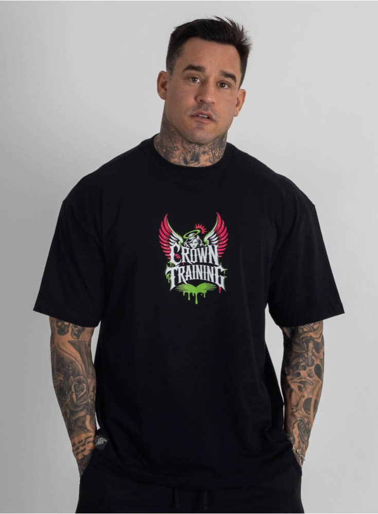 Camiseta Oversized Ascend Preta