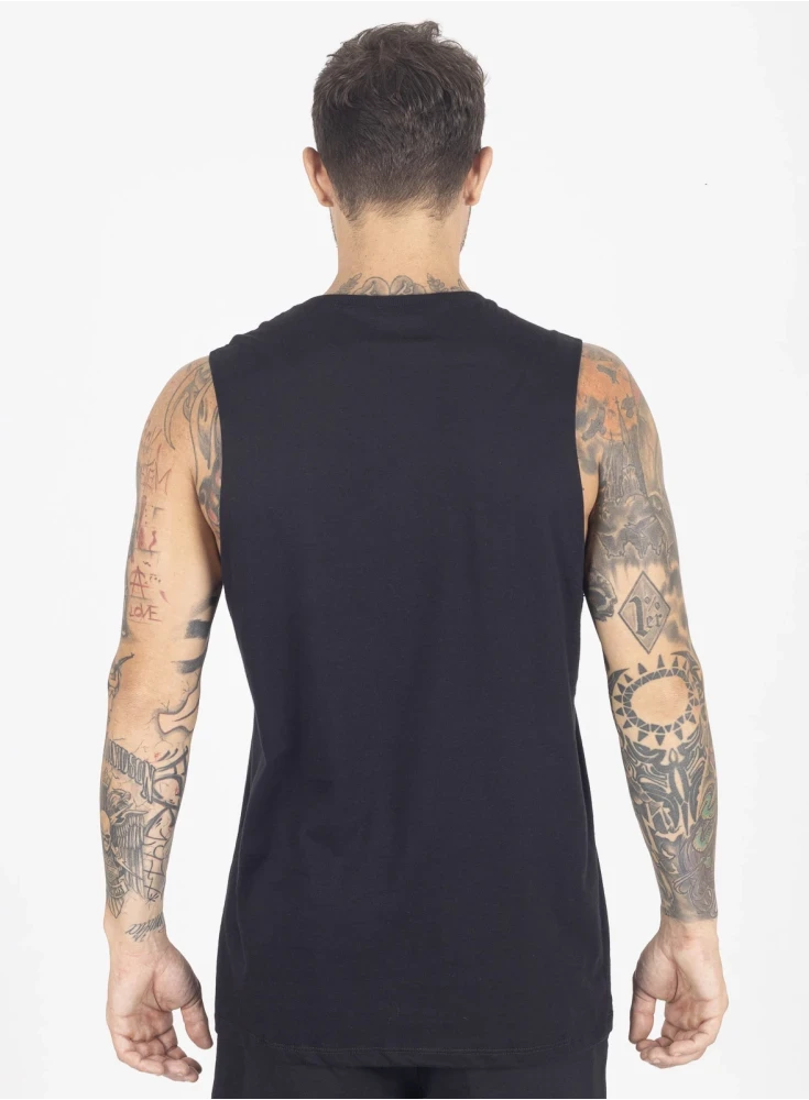 Regata Crown New Tank Bodybuilder  Preto 